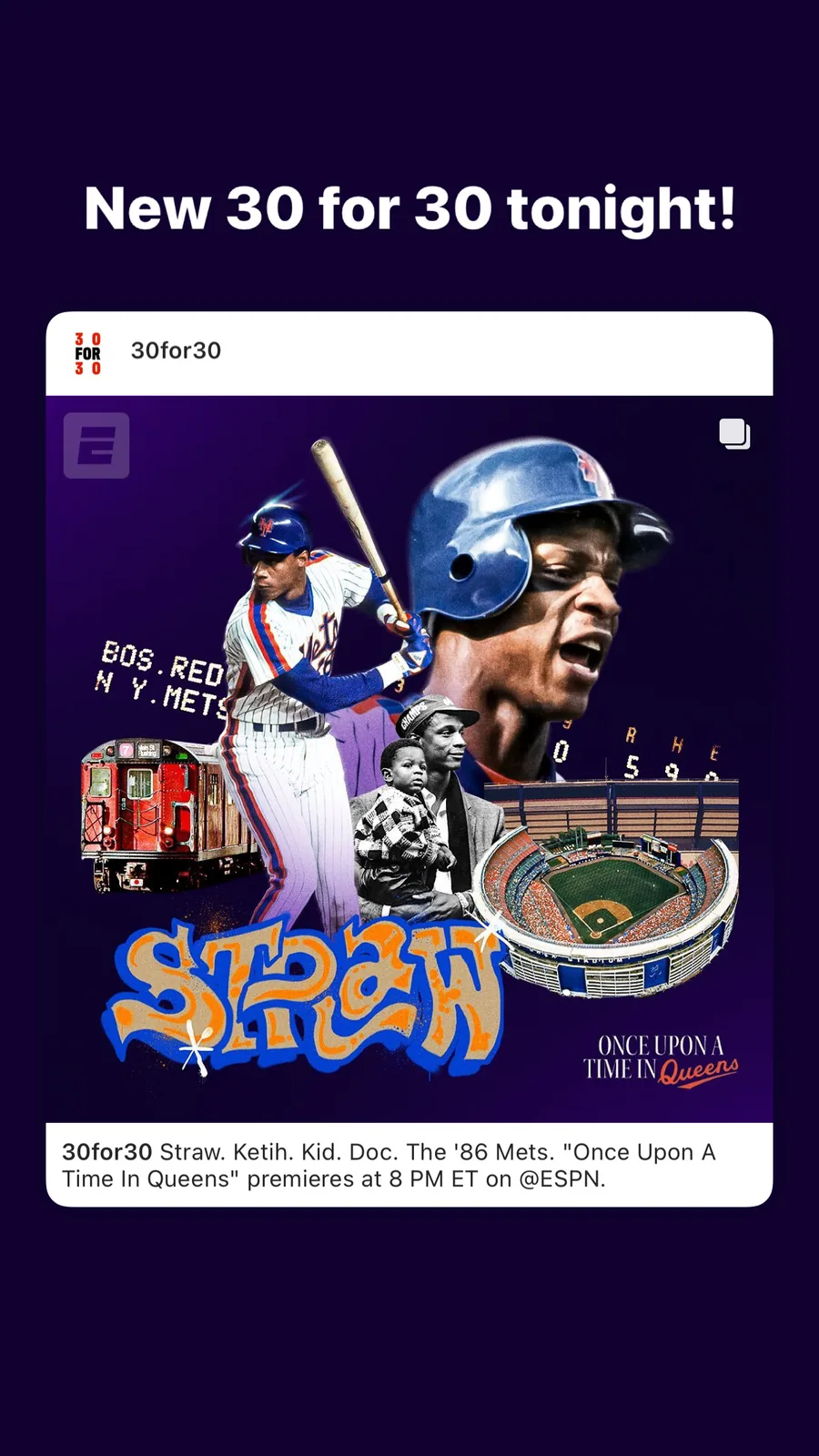 '86 Mets - Once Upon a Time in Queens